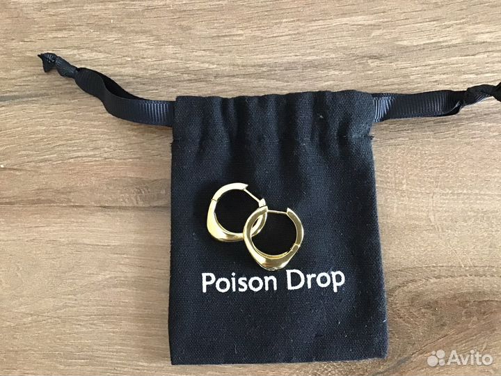 Серьги poison drop