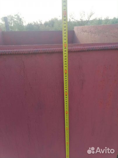 Бак для воды металлический