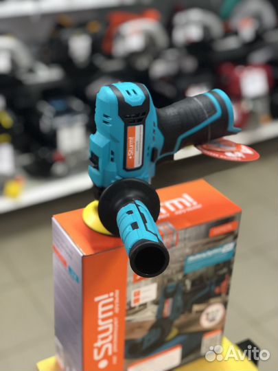 Полировальная машина аккумуляторная Sturm CCP 1275