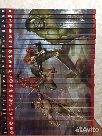 Книги комиксы marvel ашет коллекция