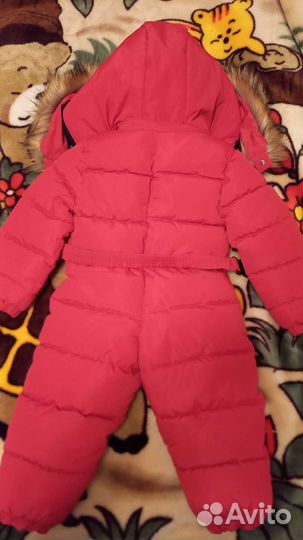 Зимний комбинезон для девочки 92