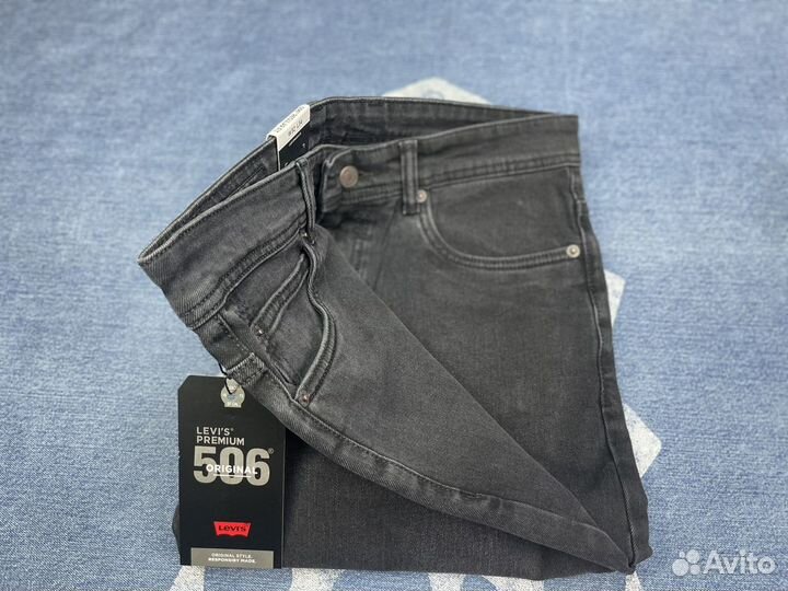 Джинсы levis 506 черные