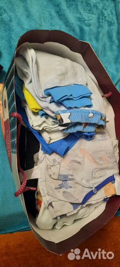 Детская одежда на мальчика пакетом