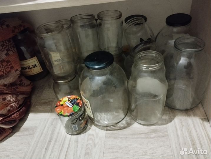 Банки стеклянные