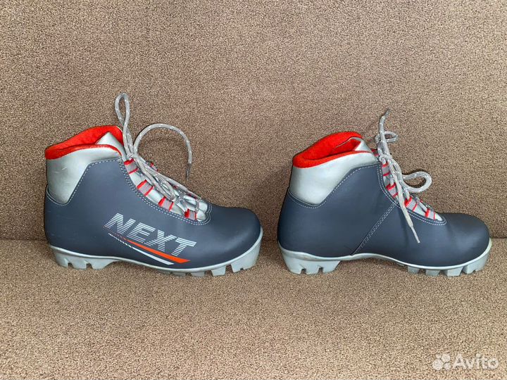 Лыжные ботинки Next с креплениями NNN 36 размер