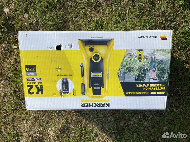 Мойка высокого давления karcher k2 battery set