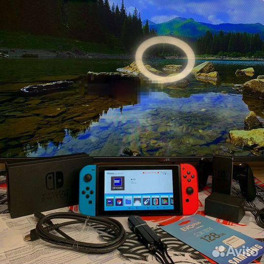 Прошитая Nintendo Switch 2 160 гб много игр