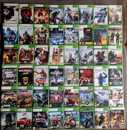 Диски на xbox 360