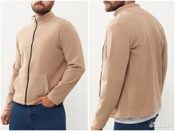 Толстовка на молнии мужская оптом от 5шт