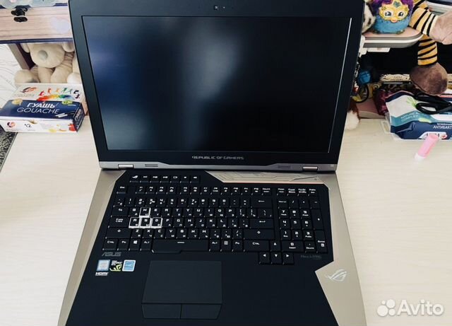 Игровой ноутбук Asus gx800vhk 18,4+doc.st объявление продам