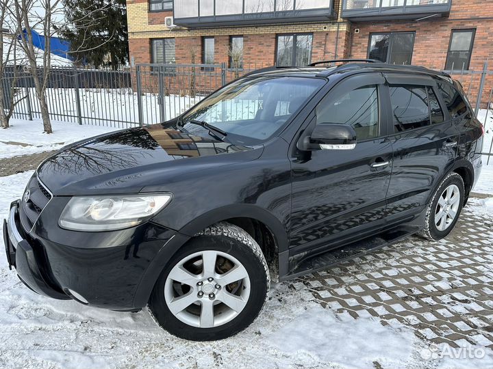 Hyundai Santa Fe 2.2 AT, 2008, 256 000 км