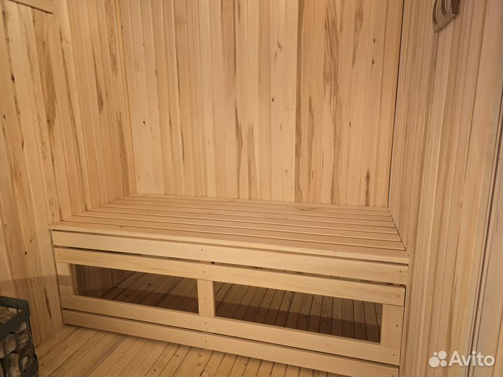 Баня на дровах с видом на море