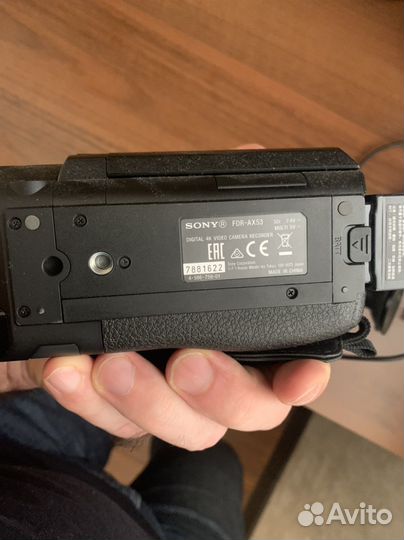 Видеокамера sony 4k FDR AX 53