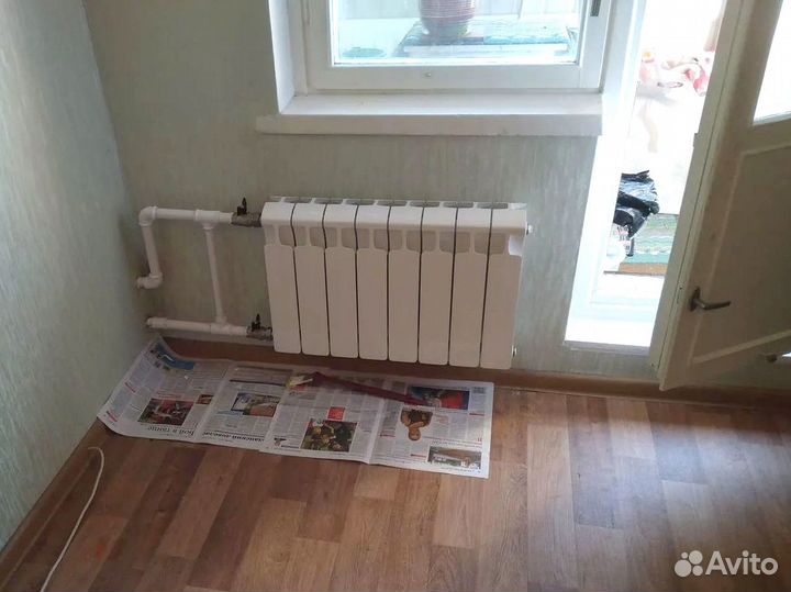 Установка, замена батарей отопления Москва