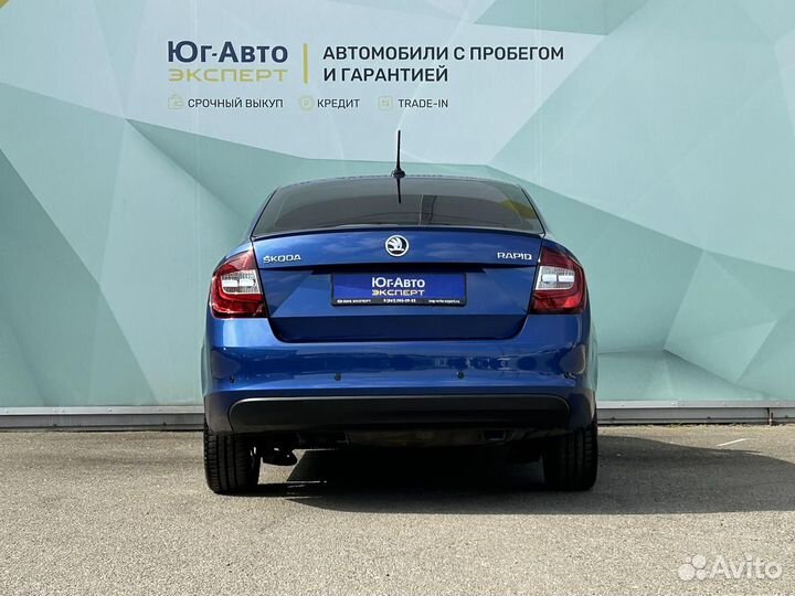 Skoda Rapid 1.4 AMT, 2017, 89 657 км