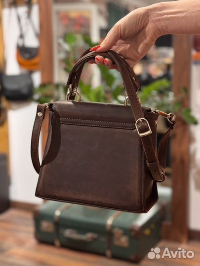 Сумка кросс боди натуральная кожа ручная работа