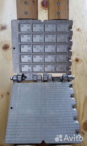 Форма для литья шиномонтажных грузов 100 гр