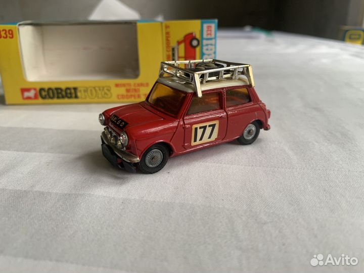 Corgi toys Mini Cooper S Monte Carlo