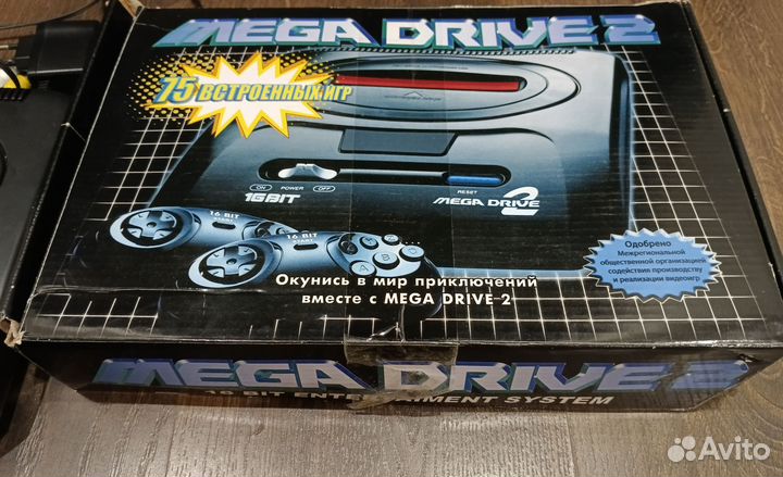 Игровая приставка Mega drive 2