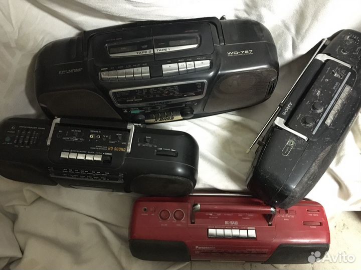 Магнитафоны sharp Panasonic Sony Цена за все