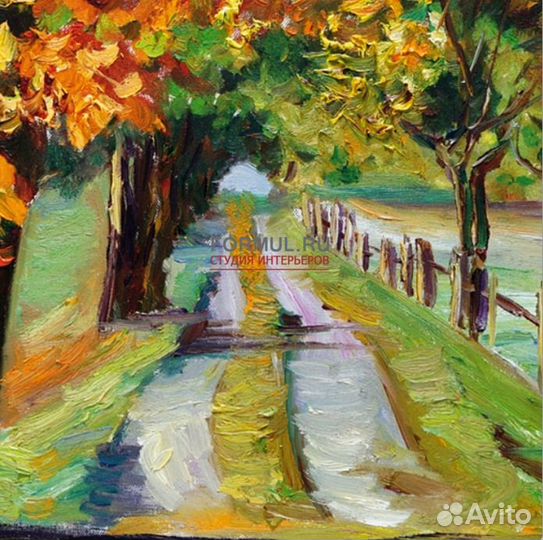 224108 Панно Pintdecor G2172 Viale d’autunno