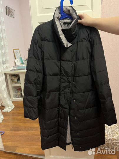 Пуховик черный monton