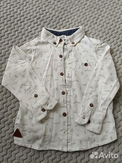 Рубашка+джинсы 98 р-р