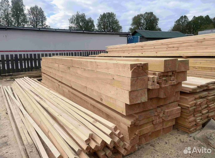 Брус обрезной 100х150х6000