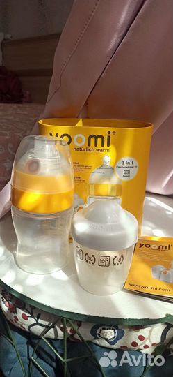 Yoomi бутылочка с подогревом и соской