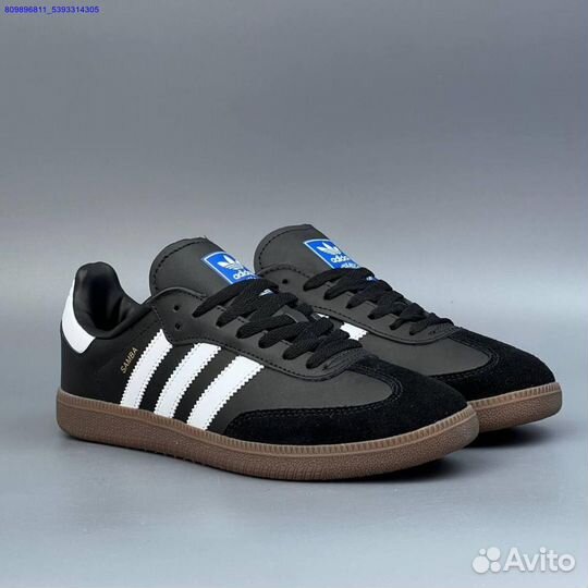 Кроссовки Adidas Samba Black (Арт.92295)