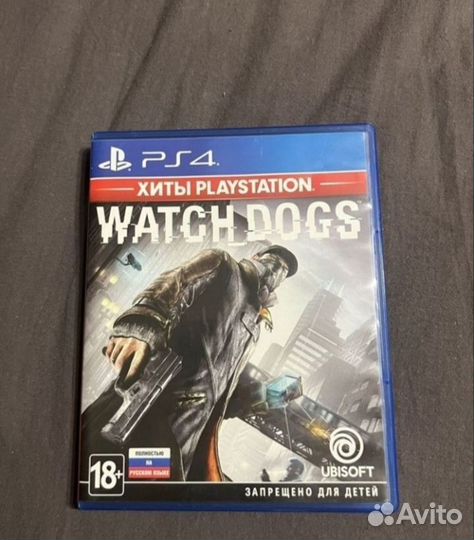 Игры на Ps4 Watch dogs 1, 2