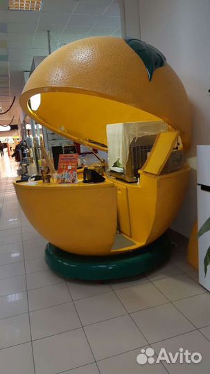 Торговый островок павильон Апельсин