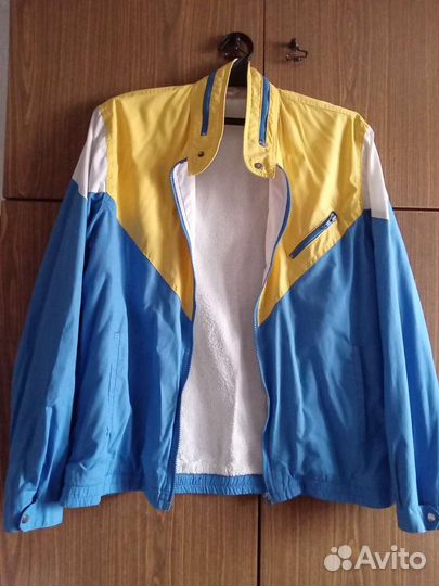 Куртка демисизонная, утеплённая 42размер, бу