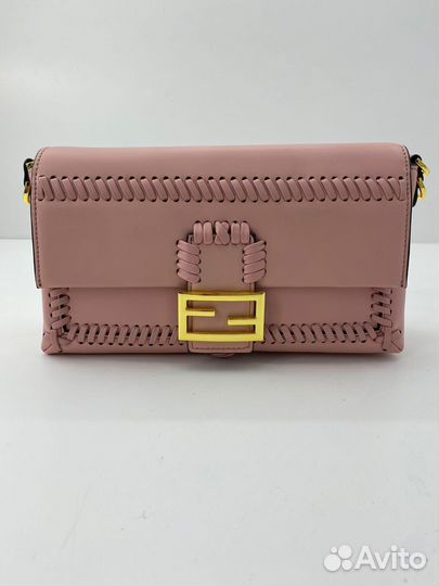 Сумка клатч Fendi кожа