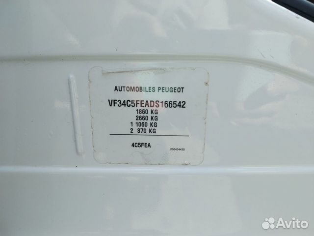Peugeot 308 1.6 AT, 2013, 92 000 км объявление продам