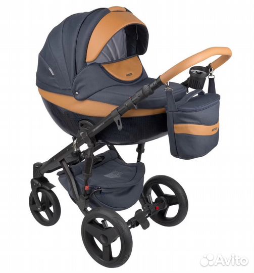 Коляска Adamex monte carbon 3 в 1