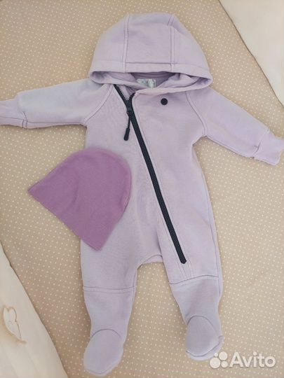 Комбинезон 62+ шапочка