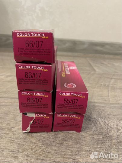 Wella color touch plus 66.07 и 55.07