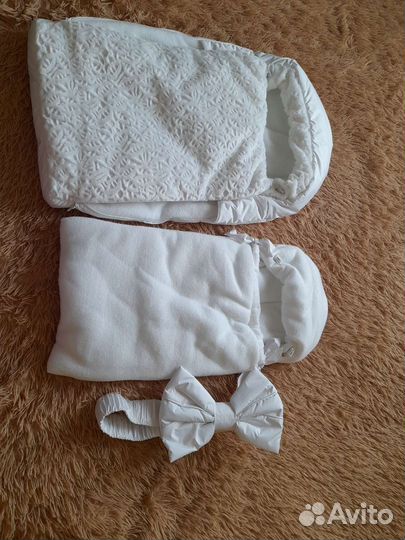 Зимний конверт для новорожденных