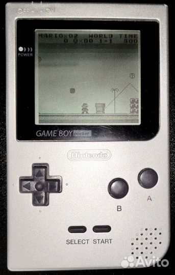 GameBoy Pocket с картриджем Ever Drive