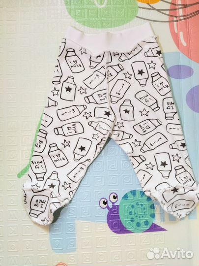 Ползунки пакетом 50-56