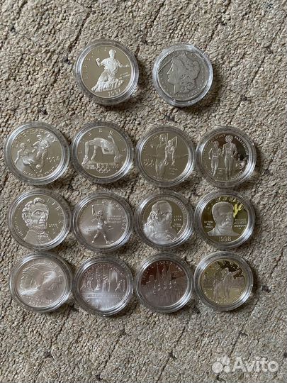 США серебро доллар