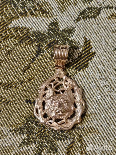 Золотой кулон подвеска 585