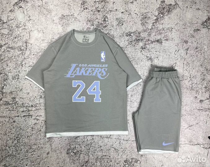 Костюм шорты футболка Nike Lakers