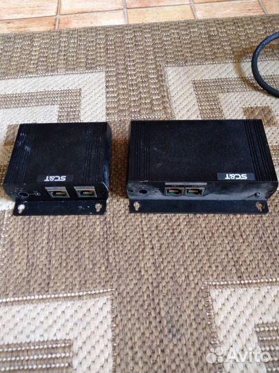 Приемопередатчик для передачи видео по витой паре