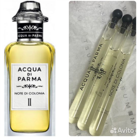 Note di Colonia II Acqua di Parma пробник