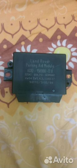 Блок управления pdc land rover
