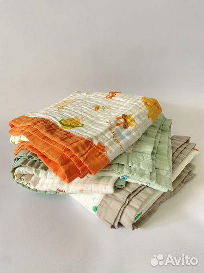 Плед детский муслиновый