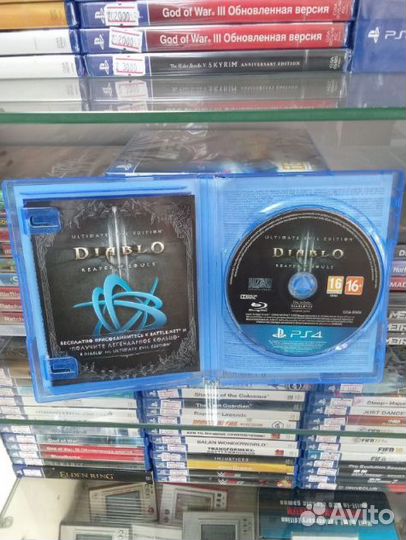 Diablo 3 Ultimate Evil Edition диск ps4