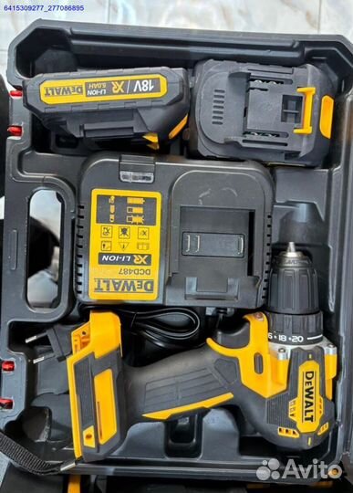 Шypуповepт DeWalT 18V-Шуpyповерт Девольт 18в (Арт